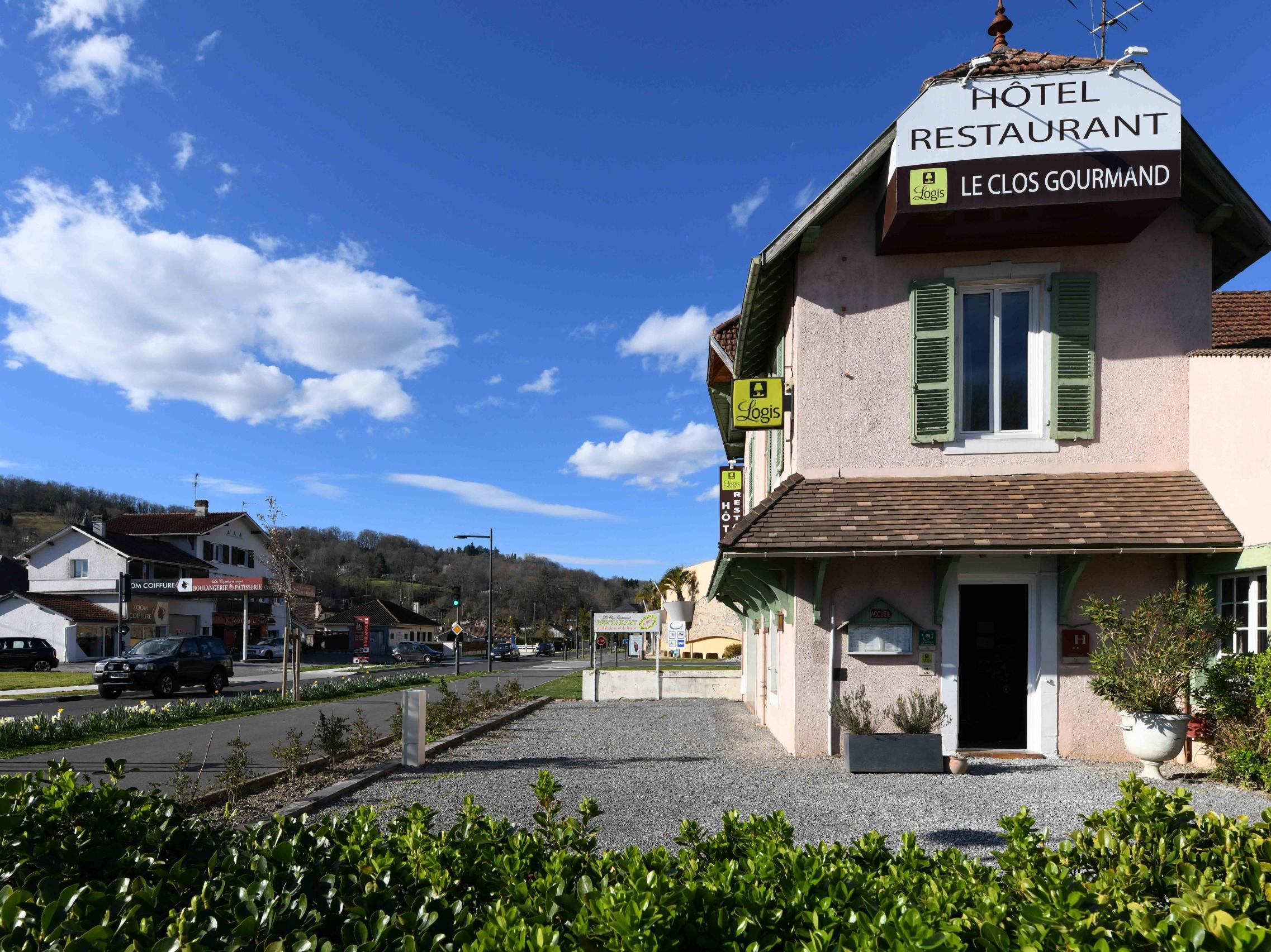 Logis Hostellerie Du Neez Gan Dış mekan fotoğraf
