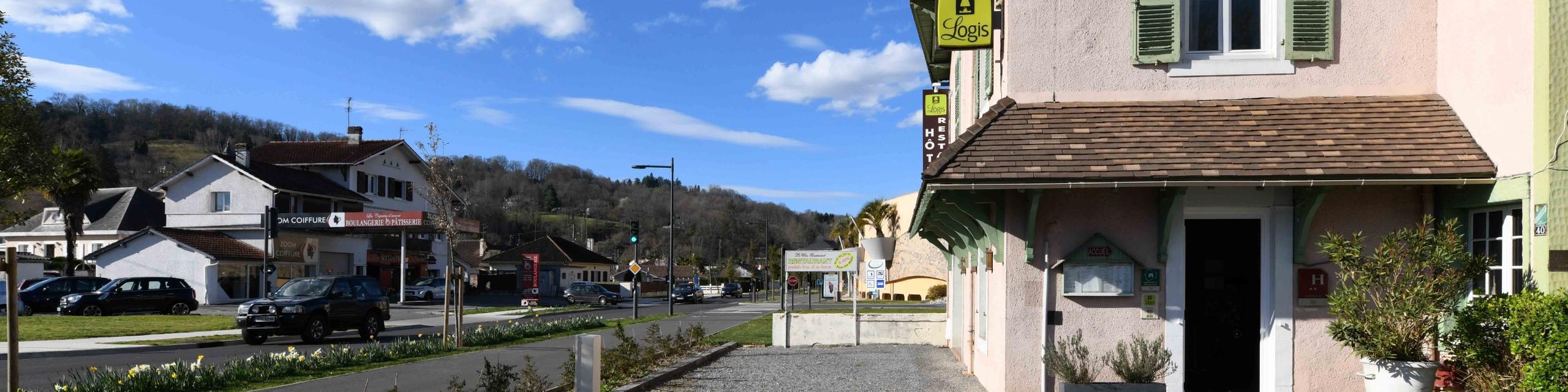Logis Hostellerie Du Neez Gan Dış mekan fotoğraf